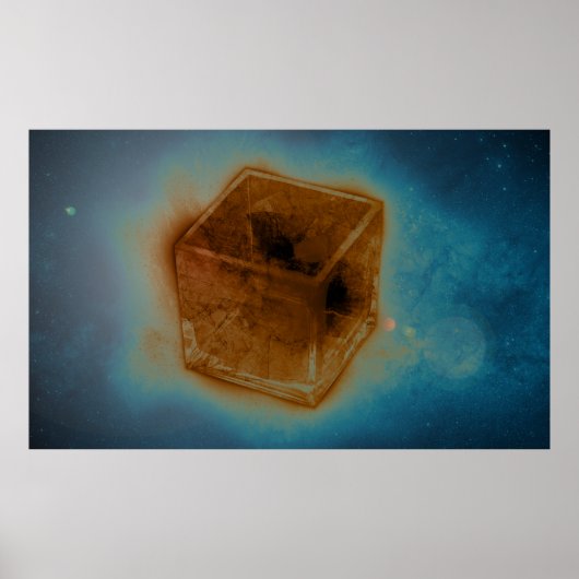 Interdimensionaler Würfel Poster (Vorne)