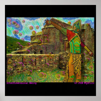 Interdimensionales Sein Poster