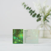 Interessante Abstrakte Kunst Visitenkarte (Stehend Vorderseite)