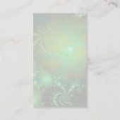 Interessante Abstrakte Kunst Visitenkarte (Rückseite)