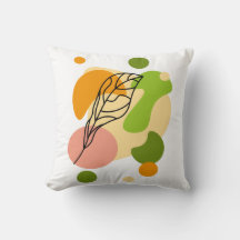 Interessante abstrakte Punkte mit Blätter