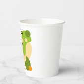 Interessante abstrakte Punkte mit Blätter Pappbecher (Links)