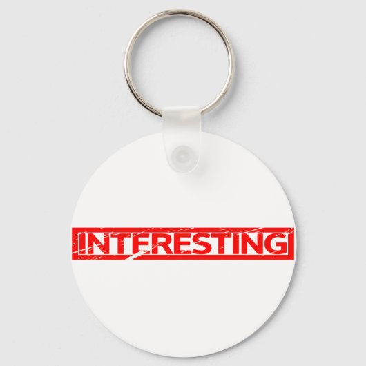 Interessante Briefmarke Schlüsselanhänger (Vorderseite)