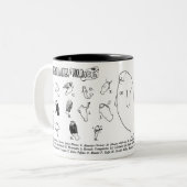 Interessante Manatis-Tasse Zweifarbige Tasse (Vorderseite Links)