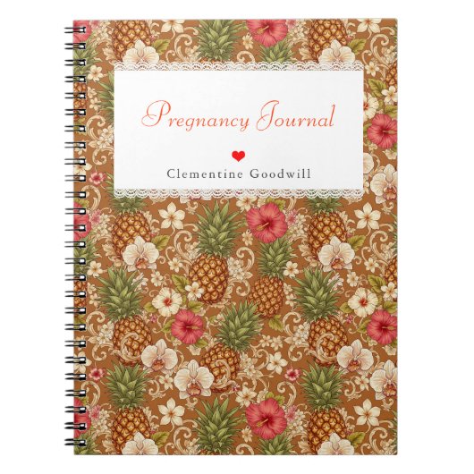 Interessante Mutter Geschenke Schwangerschaft Plan Notizblock (Vorderseite)