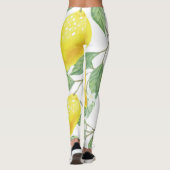 Interessante Zitrone Leggings (Rückseite)