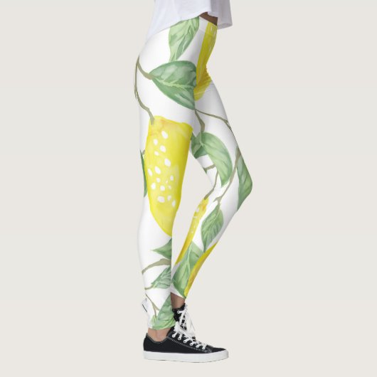 Interessante Zitrone Leggings (Rechts)