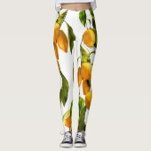 Interessante Zitronen-Leggings Leggings (Vorderseite)