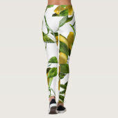 Interessante Zitronen-Leggings Leggings (Rückseite)