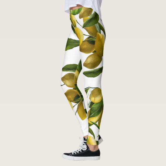 Interessante Zitronen-Leggings Leggings (Links)