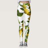 Interessante Zitronen-Leggings Leggings (Vorderseite)