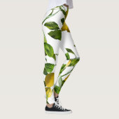 Interessante Zitronen-Leggings Leggings (Rechts)