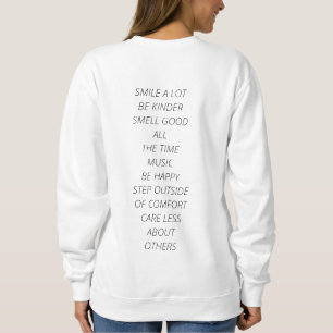 Interessanter weißer T - Shirt mit Motivationen