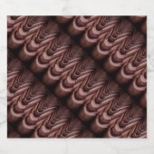 Interessantes Foto, Dachziegel mit Perspektive Alkoholflaschenetikett (Einzelnes Label)