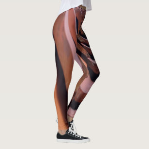Interessantes Foto, Dachziegel mit Perspektive Leggings