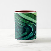 Interessantes Foto, Dachziegel mit Perspektive Tasse (Zentrum)