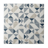 Interessantes geometrisches Design Fliese (Vorderseite)