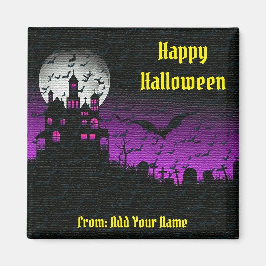Interessantes Halloween-Geschenk Magnet (Vorne)