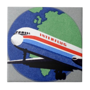 INTERFLUG - Nationale Fluggesellschaft DDR, Ostdeu Fliese