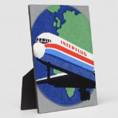 INTERFLUG - Nationale Fluggesellschaft DDR, Ostdeu Fotoplatte (Seite)