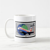 INTERFLUG - Nationale Fluggesellschaft DDR, Ostdeu Kaffeetasse (Links)