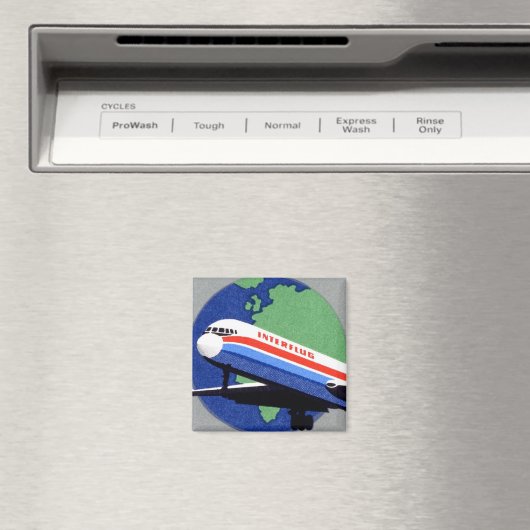 INTERFLUG - Nationale Fluggesellschaft DDR, Ostdeu Magnet (In Situ (Geschirrspüler))