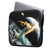 Intergalaktische BBOY Laptophülse Laptopschutzhülle (Vorderseite Links)