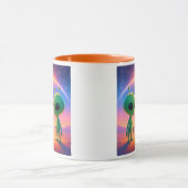 Intergalaktische Begegnung Tasse (Zentrum)