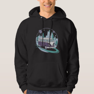 Intergalaktische Reise – Psychedelischer Weltraum- Hoodie