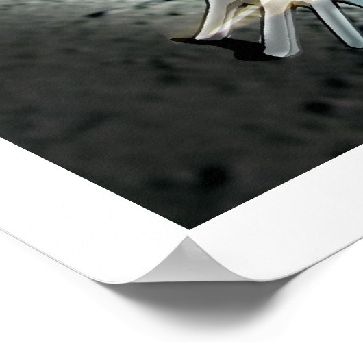 Intergalaktischer Junge Poster (Ecke)