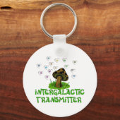 Intergalaktischer Sender Schlüsselanhänger (Vorderseite)