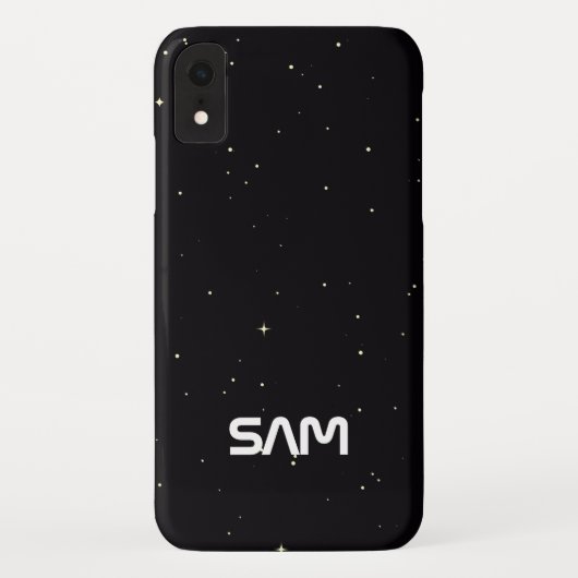 Intergalaktisches Interplanetarmongramm Case-Mate iPhone Hülle (Rückseite)