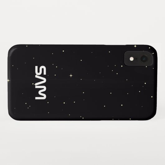 Intergalaktisches Interplanetarmongramm Case-Mate iPhone Hülle (Rückseite (Horizontal))