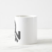 Intergender-Geschlechtssymbol Kaffeetasse (Mittel)