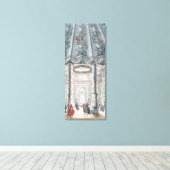 Interieur Blick auf den eleganten Musikraum Leinwanddruck (Insitu (Holzboden))