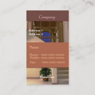 Interieur Business Card Visitenkarte