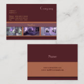 Interieur Decorator Business Card Visitenkarte (Vorne/Hinten)