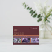Interieur Decorator Business Card Visitenkarte (Stehend Vorderseite)