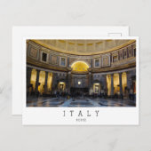 Interieur des Pantheons, Rom, Italien Postkarte (Vorne/Hinten)