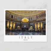 Interieur des Pantheons, Rom, Italien Postkarte (Vorderseite)