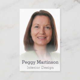 Interieur Design Mistral Foto Template Visitenkarte