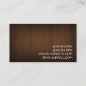 Interieur Designer Business Card Visitenkarte (Rückseite)