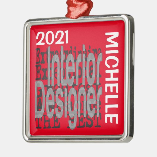 Interieur Designer Extraordinaire CUSTOM Ornament Aus Metall (Links)