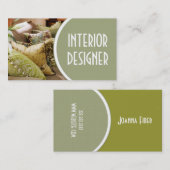 Interieur Designer Möbelgeschäft Visitenkarte (Vorne/Hinten)