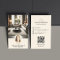 Interieur Designer Monogram Foto QR Creme
