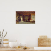 Interieur eines orientalischen Cafés Poster (Küche)