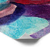 Interieur mit der Uhr ,Famous Painting Poster (Ecke)