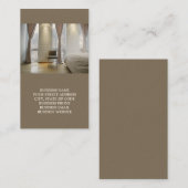 Interieur oder inszenieren von Visitenkarten Visitenkarte (Vorne/Hinten)