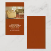 Interieur oder inszenieren von Visitenkarten Visitenkarte (Vorne/Hinten)