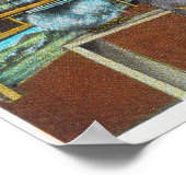 Interieur View of Deep Sea Aquarium Poster (Ecke)